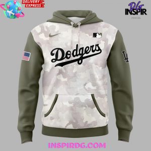 Los Angeles Dodgers 2025 Armed Forces Day Collection Hoodie