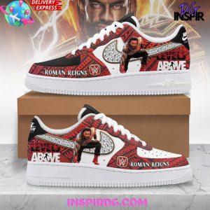 Roman Reigns Levels Above Limited Edition Nike Air Force 1