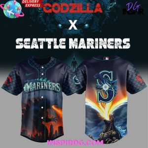 Seattle Mariners x Godzilla Special Edition Baseball Jersey