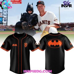 San Francisco Giants x Batman DC Special Baseball Jersey