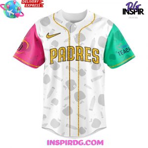 San Diego Padres Teacher Appreciation 2025 Baseball Jersey