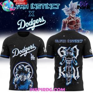 Goku Ultra Instinct x Los Angeles Dodgers 2025 Shirt Collection