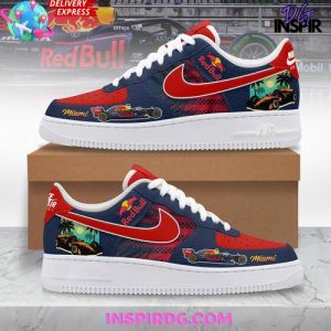 Red Bull F1 Miami Limited Edition Nike Air Force 1