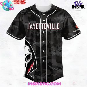 Fayetteville Woodpeckers Black Ops Night 2025 Baseball Jersey