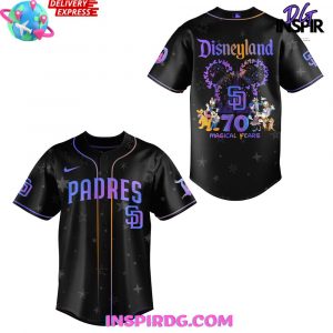 San Diego Padres Disneyland 70th Magical Years Special Baseball Jersey