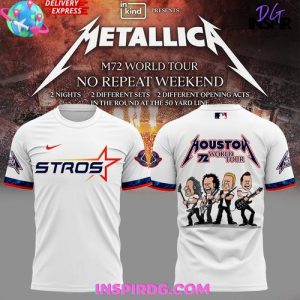 Houston Astros x Metallica 2025 T-Shirt