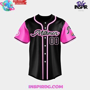 Milwaukee Milkmen Milkmen Roc’N Pink 2025 Limited Baseball Jersey