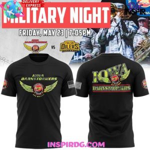 Iowa Barnstormers 2025 Military Night Edition T-shirt