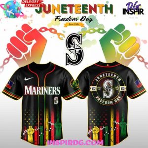 Seattle Mariners Juneteenth Day 2025 Special Jersey