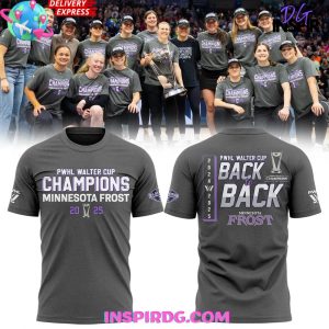Minnesota Frost PWHL Walter Cup Champions 2025 T-Shirt