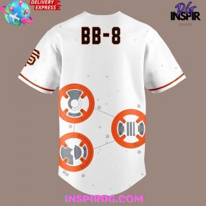 San Francisco Giants 2025 x Star Wars BB 8 Special Baseball Jersey 3