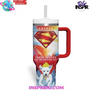 Superman Krypto Special Edition Stanley Tumbler Cup 3