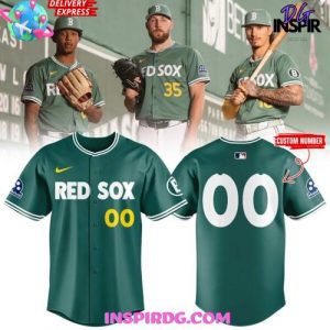 Boston Red Sox 2025 City Connect Special Green Baseball Jersey