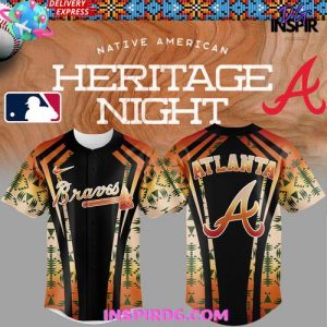 Atlanta Braves Native American Heritage Night 2025 Baseball Jersey