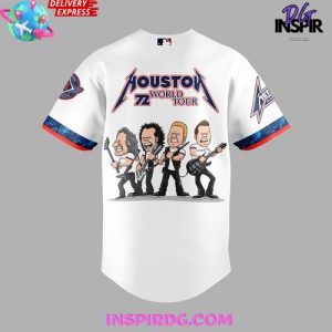 Houston Astros x Metallica 2025 Baseball Jersey 3