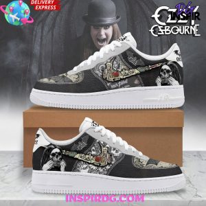 Ozzy Osbourne x Black Sabbath Limited Edition Nike Air Force 1