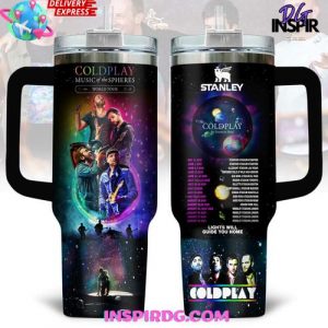 Coldplay Music of the Spheres World Tour Stanley Tumbler Cup