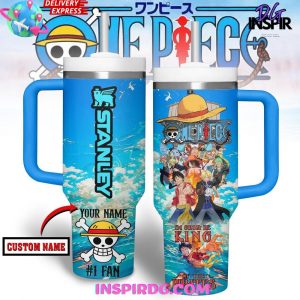 One Piece King of the Pirates Custom Name Stanley Tumbler Cup 40oz