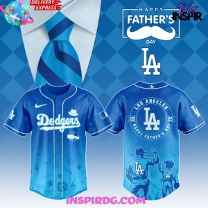 Los Angeles Dodgers Happy Fathers Day 2025 Limited Edition Jersey