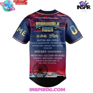 Boardwalk Rock Ocean City Maryland Special Baseball Jersey 4