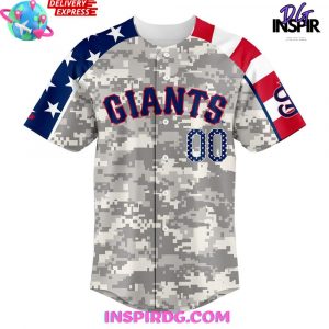 San Jose Giants Military Appreciation 2025 Baseball Jersey