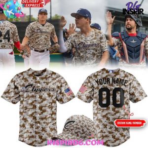 Columbus Clippers OT Sports 2025 Special Camo Baseball Jersey