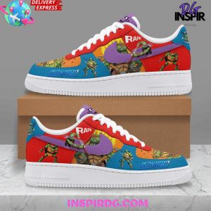 Teenage Mutant Ninja Turtles Retro Heroes Nike Air Force 1