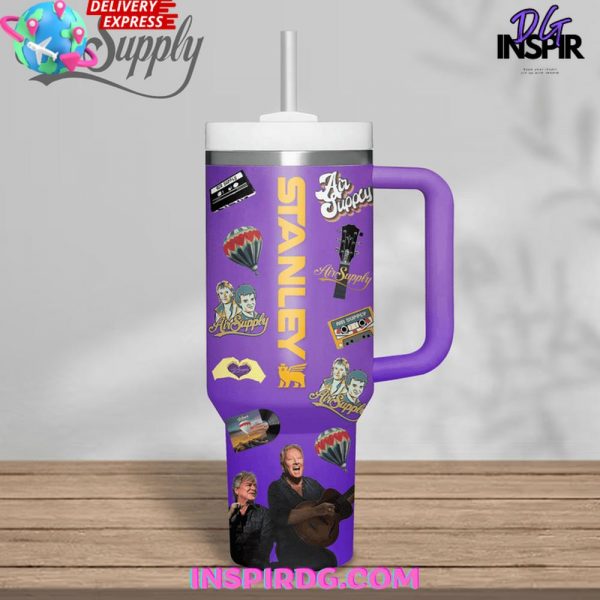 Air Supply 50th Anniversary Celebration Stanley Tumbler Cup