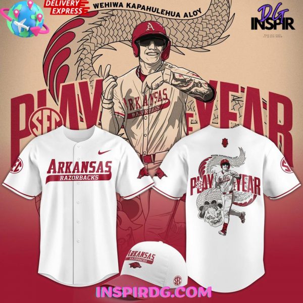 Arkansas Razorbacks Player Of The Year 2025 Special Baseball Jersey