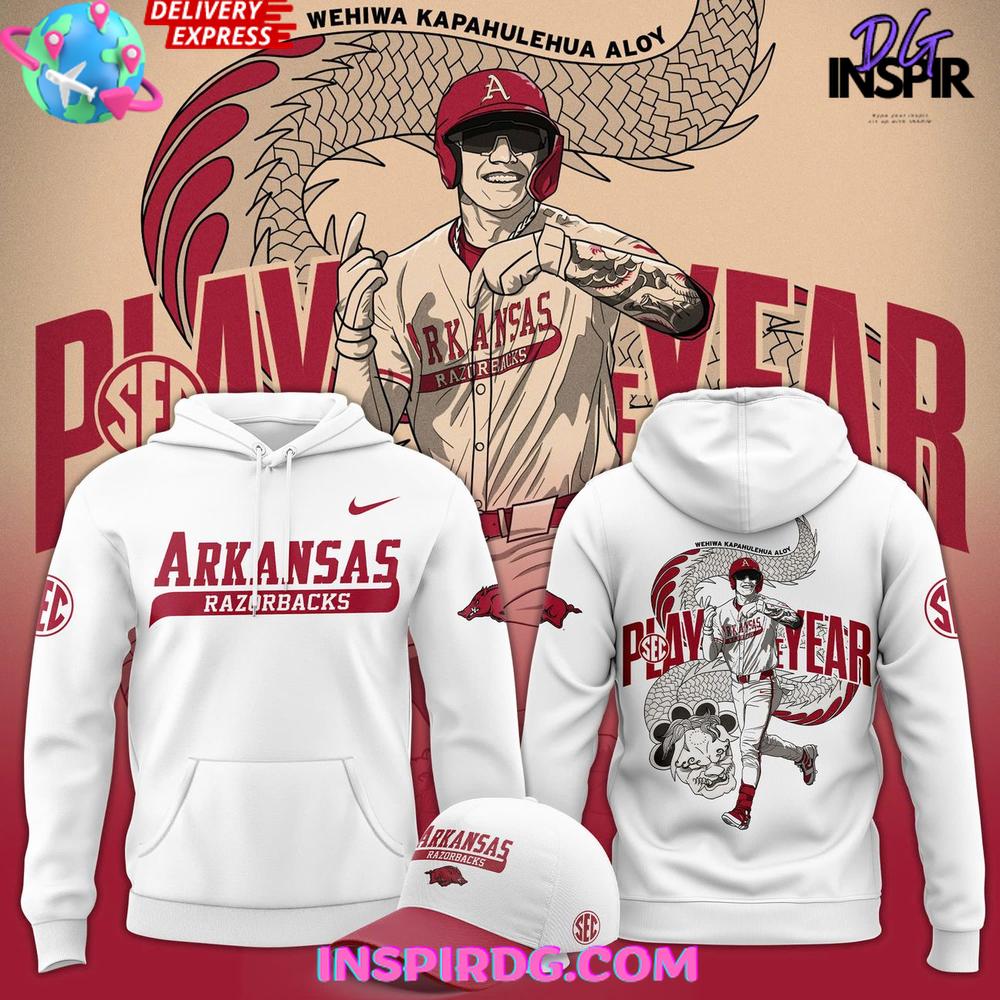 Arkansas Razorbacks Player Of The Year 2025 Special Hoodie Arkansas Razorbacks Player Of The Year 2025 Special Hoodie