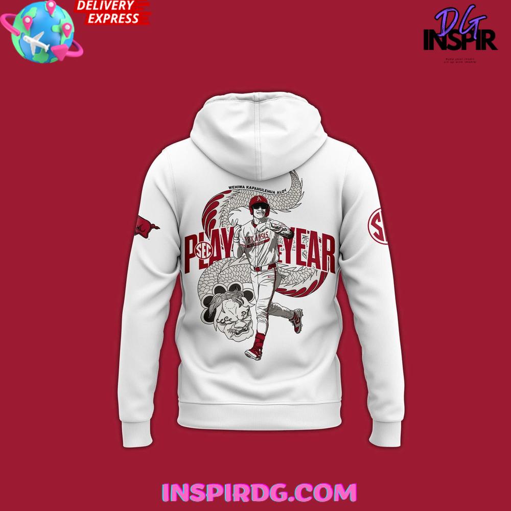 Arkansas Razorbacks Player Of The Year 2025 Special Hoodie Arkansas Razorbacks Player Of The Year 2025 Special Hoodie