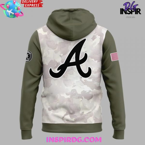 Atlanta Braves 2025 Armed Forces Day Collection Hoodie