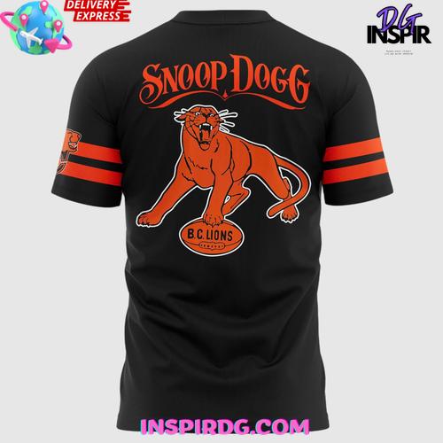 BC Lions x Snoop Dogg 2025 Concert Special Edition T-Shirt BC Lions x Snoop Dogg 2025 Concert Special Edition T-Shirt