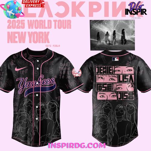 BLACKPINK 2025 World Tour Special Edition Baseball Jersey BLACKPINK 2025 World Tour Special Edition Baseball Jersey