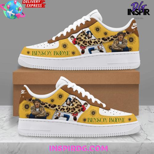 Benson Boone Sunflower Dreams Limited Edition Nike Air Force 1 Benson Boone Sunflower Dreams Limited Edition Nike Air Force 1
