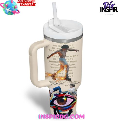 Benson Boone Sunflower Dreams Stanley Tumbler Cup Benson Boone Sunflower Dreams Stanley Tumbler Cup
