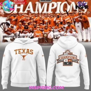 Texas Longhorns Sec Regular Season Title Special White Hoodie