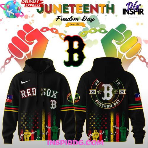 Boston Red Sox Juneteenth Day 2025 Special Hoodie Boston Red Sox Juneteenth Day 2025 Special Hoodie