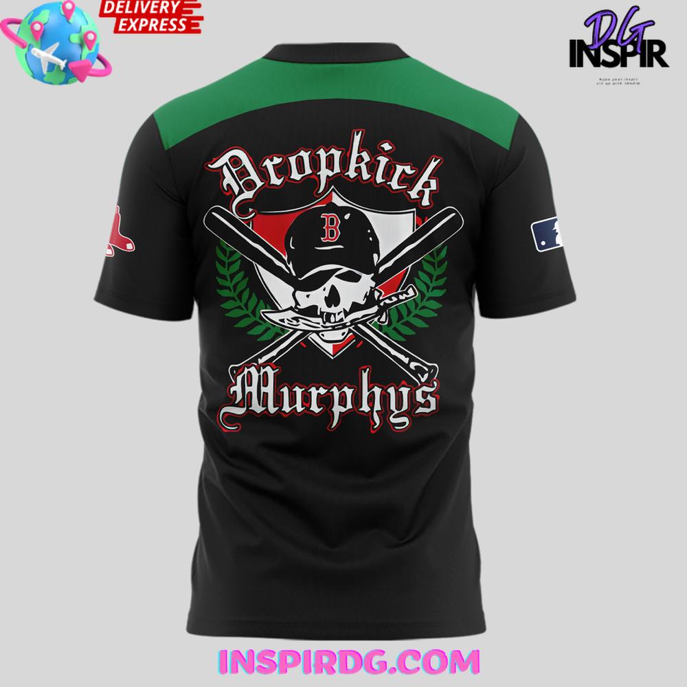 Boston Red Sox x Dropkick Murphys Night 2025 T-Shirt Boston Red Sox x Dropkick Murphys Night 2025 T-Shirt