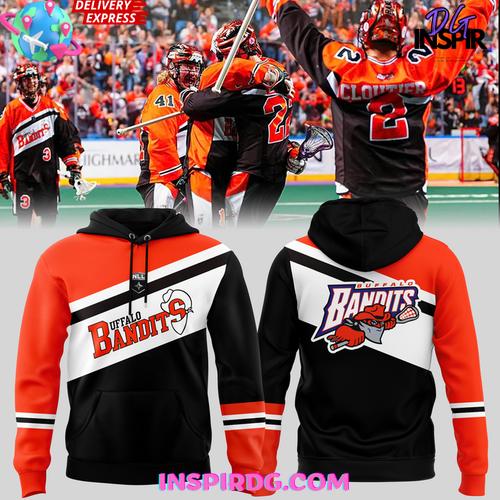 Buffalo Bandits 2025 NLL Cup New  Edition Hoodie