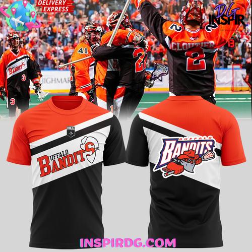 Buffalo Bandits 2025 NLL Cup New  Edition T-Shirt