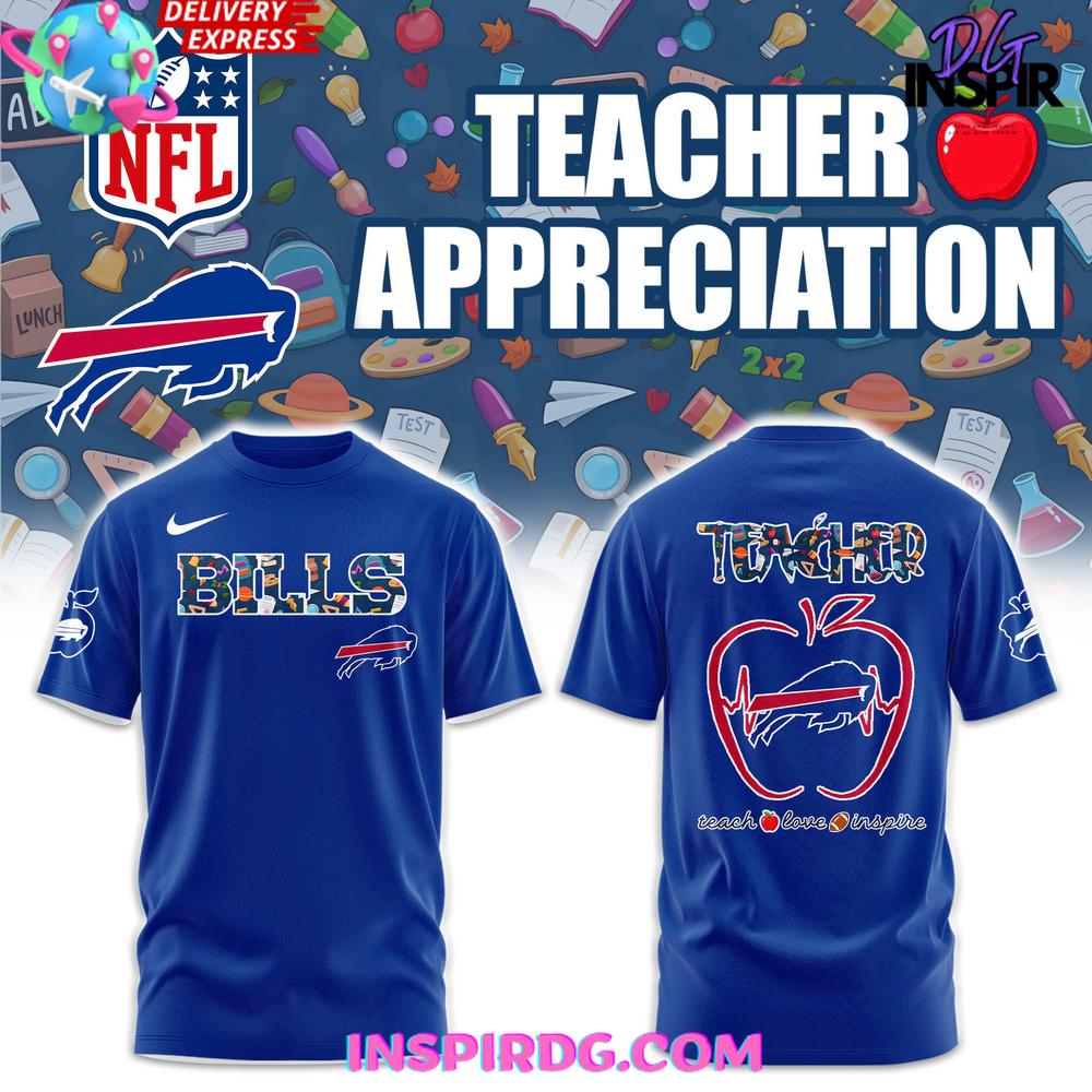 Buffalo Bills Teacher Appreciation 2025 Shirt Collection Buffalo Bills Teacher Appreciation 2025 Shirt Collection
