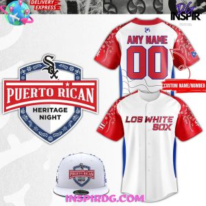 Chicago White Sox 2025 Puerto Rican Heritage Night Special Baseball Jersey