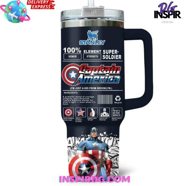 Captain America x Stanley Limited Edition Tumbler Cup