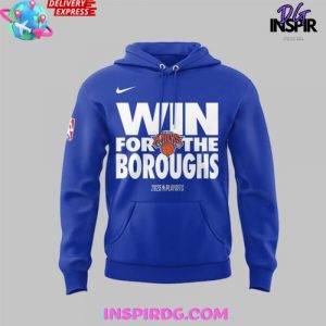 New York Knicks Win For The Boroughs 2025 Hoodie