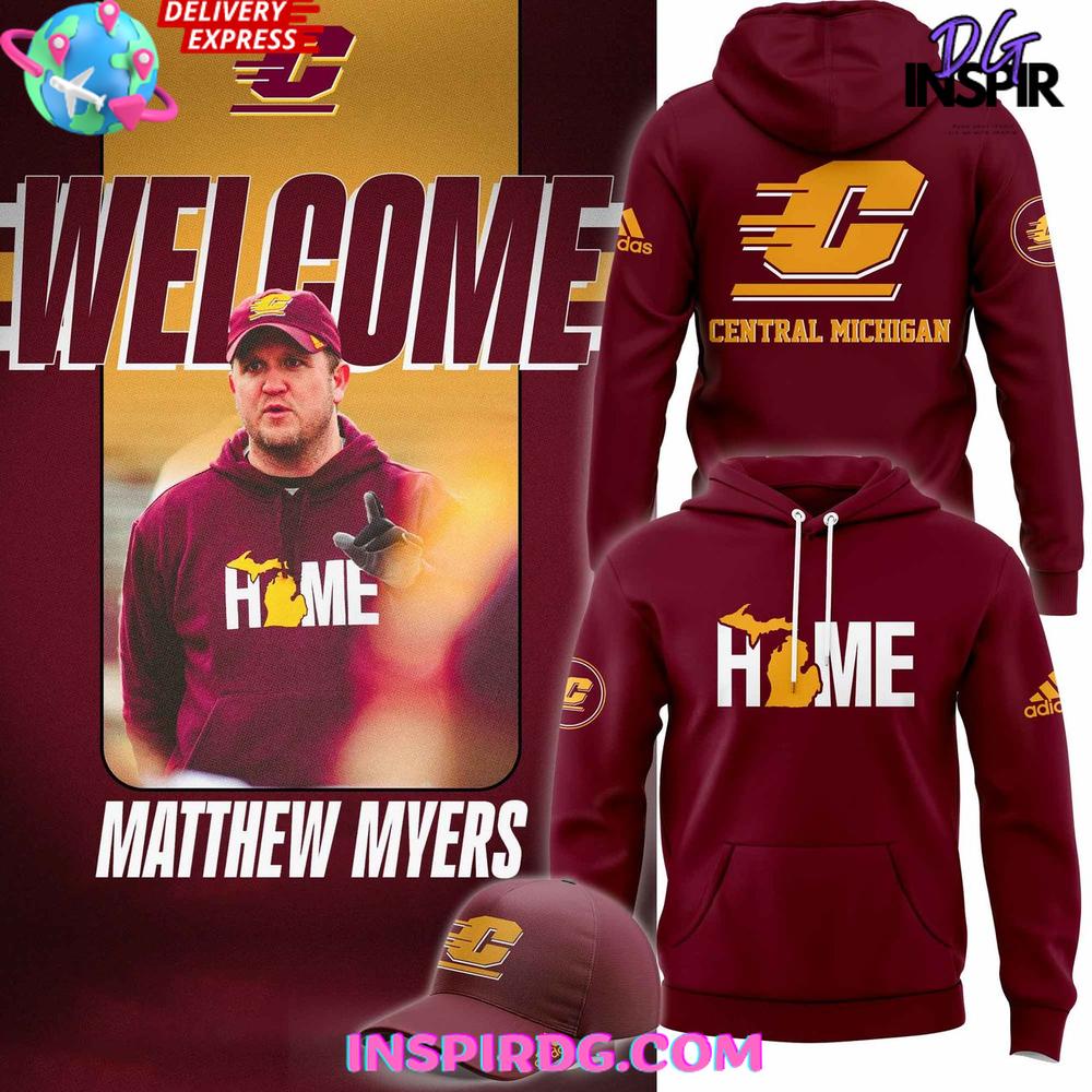 Central Michigan x Matthew Myers Special Adidas Hoodie Central Michigan x Matthew Myers Special Adidas Hoodie