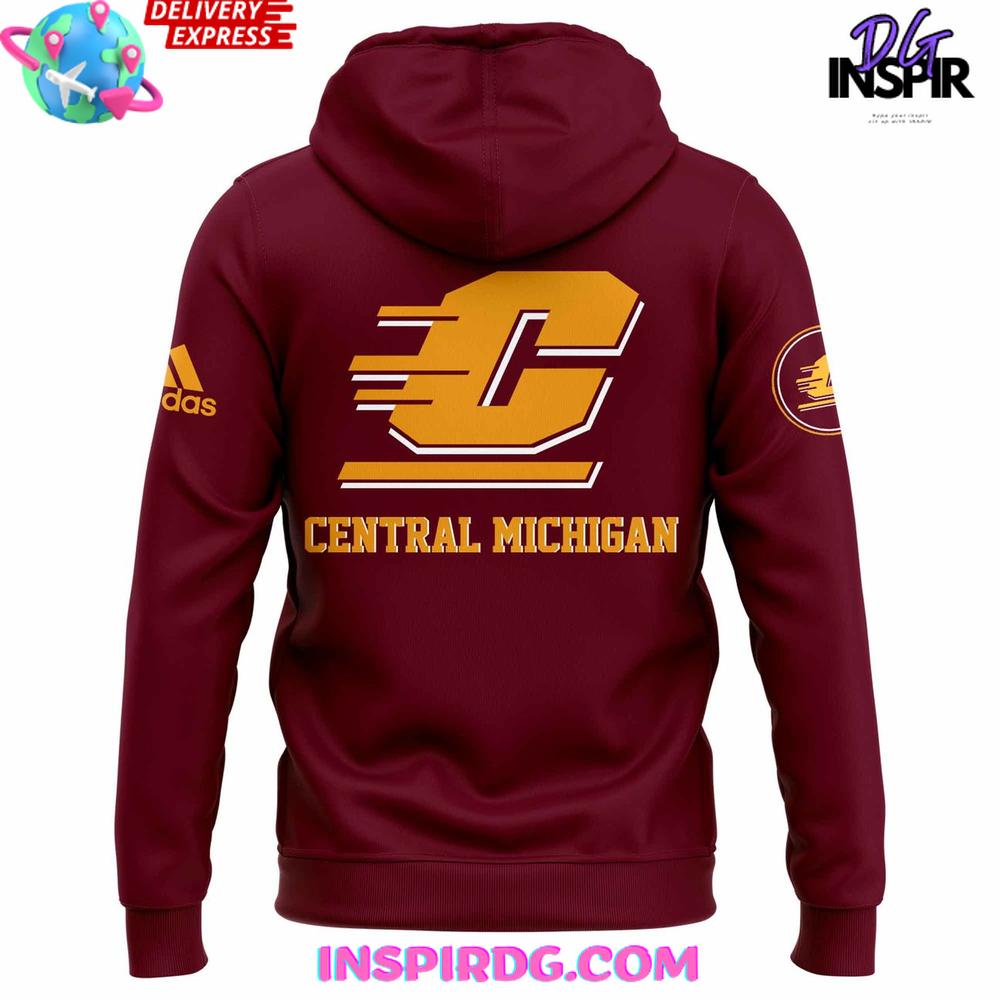 Central Michigan x Matthew Myers Special Adidas Hoodie Central Michigan x Matthew Myers Special Adidas Hoodie