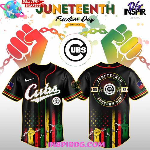 Chicago Cubs Juneteenth Day 2025 Special Jersey