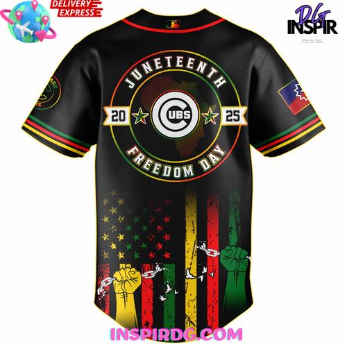 Chicago Cubs Juneteenth Day 2025 Special Jersey Chicago Cubs Juneteenth Day 2025 Special Jersey