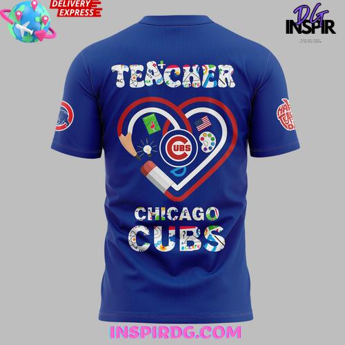 Chicago Cubs Teacher Appreciation Night 2025 Limited T-Shirt Chicago Cubs Teacher Appreciation Night 2025 Limited T-Shirt
